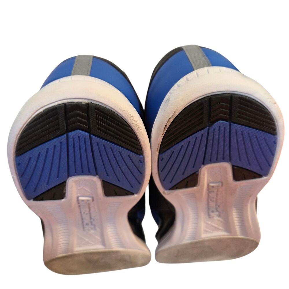 Brunswick Bowling Shoes Frenzy men's sz 12 Great condition! Black & Royal Blue - Picture 4 of 11